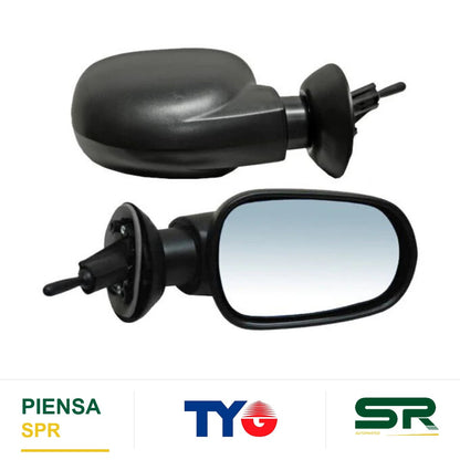 ESPEJO DERECHO CON CONT MANUAL BASE/ CUSTOM/ CONVENIENCE DDD NISSAN APRIO 2008-2010 TYG