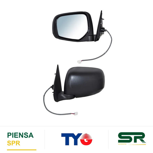 ESPEJO IZQUIERDO 3 PINES ELÉCTRICO MITSUBISHI PICKUP L200 2016-2019 POROSO CCC3 TYG