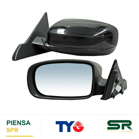 ESPEJO IZQUIERDO 5 PINES CON DESEMPAÑANTE PARA PINTAR ELÉCTRICO CHRYSLER 200 2012-2014 2P 2. TYG