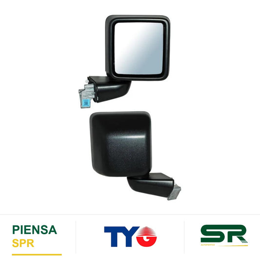 ESPEJO DERECHO 7 PINES CON DESEMPAÑANTE ELÉCTRICO JEEP WRANGLER 2018-2023 / GLADIATOR 2020-2021 POROSO 723D TYG