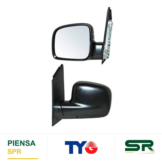 ESPEJO IZQUIERDO NEGRO VOLKSWAGEN CADDY 2014-2020 S / CONT 723D TYG