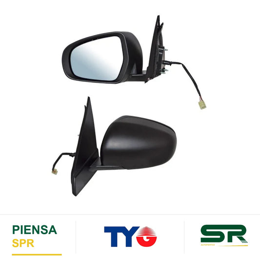 ESPEJO IZQUIERDO 5 PINES CON DESEMPAÑANTE PARA PINTAR ELÉCTRICO SUZUKI VITARA 2016-2023 TYG