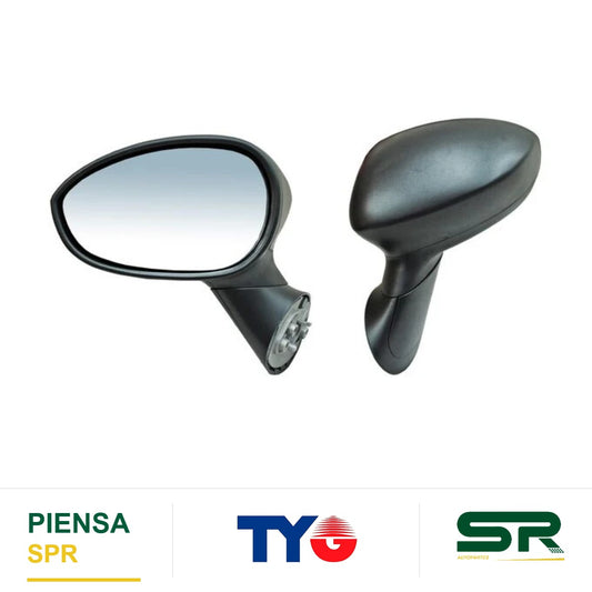 ESPEJO IZQUIERDO FIAT 500 2009-2015 S / CONT POROSO TYG