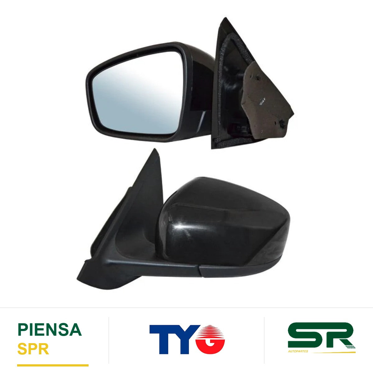 ESPEJO IZQUIERDO MANUAL PARA PINTAR RENAULT KWID 2019-2024 TYG