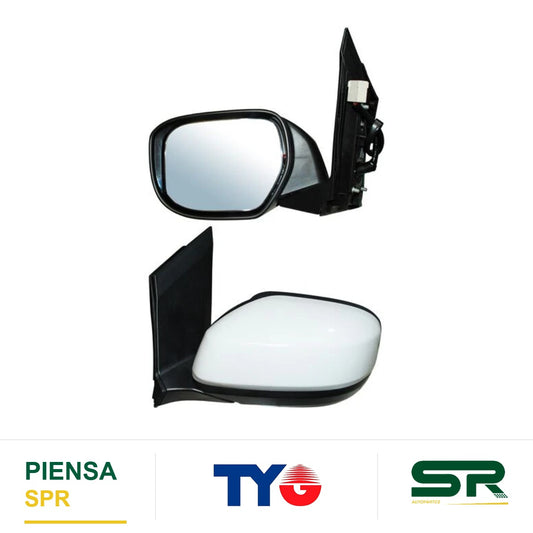 ESPEJO IZQUIERDO 3 PINES PARA PINTAR ELÉCTRICO HONDA CITY 2010-2013 723D TYG