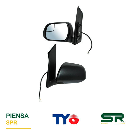 ESPEJO IZQUIERDO 3 PINES ELÉCTRICO TOYOTA SIENNA 2015-2020 C / PUNTO CIEGO POROSO TYG