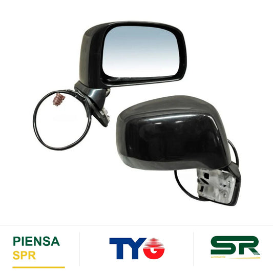 ESPEJO DERECHO 3 PINES ELÉCTRICO NISSAN TIIDA 2007-2018 S / SL TYG