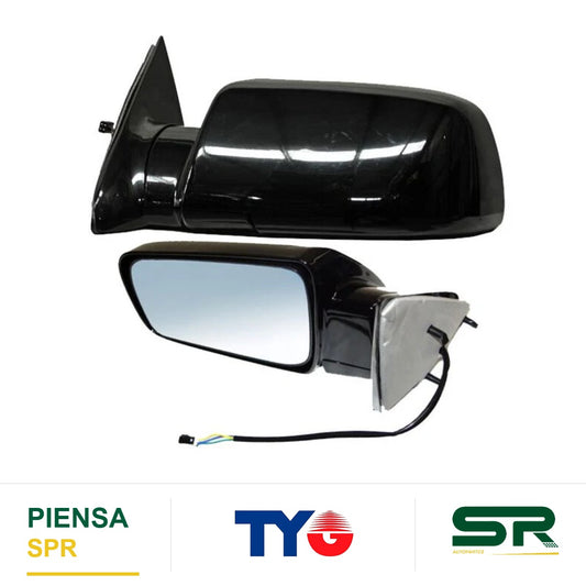 ESPEJO IZQUIERDO 4 PINES ELÉCTRICO NEGRO CHEVROLET SUBURBAN / SILVERADO 1992-1998 28905 TYG