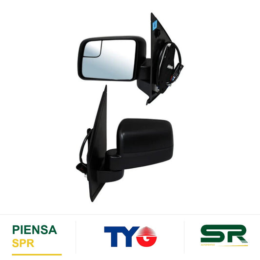 ESPEJO IZQUIERDO ELÉCTRICO FORD TRANSIT 2007-2013 C / PUNTO CIEGO POROSO TYG
