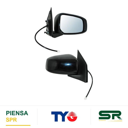 ESPEJO DERECHO 3 PINES PARA PINTAR ELÉCTRICO DODGE ATTITUDE 2015-2024 / MIRAGE G4 2019-2024 / 5P 2015-2019 TYG