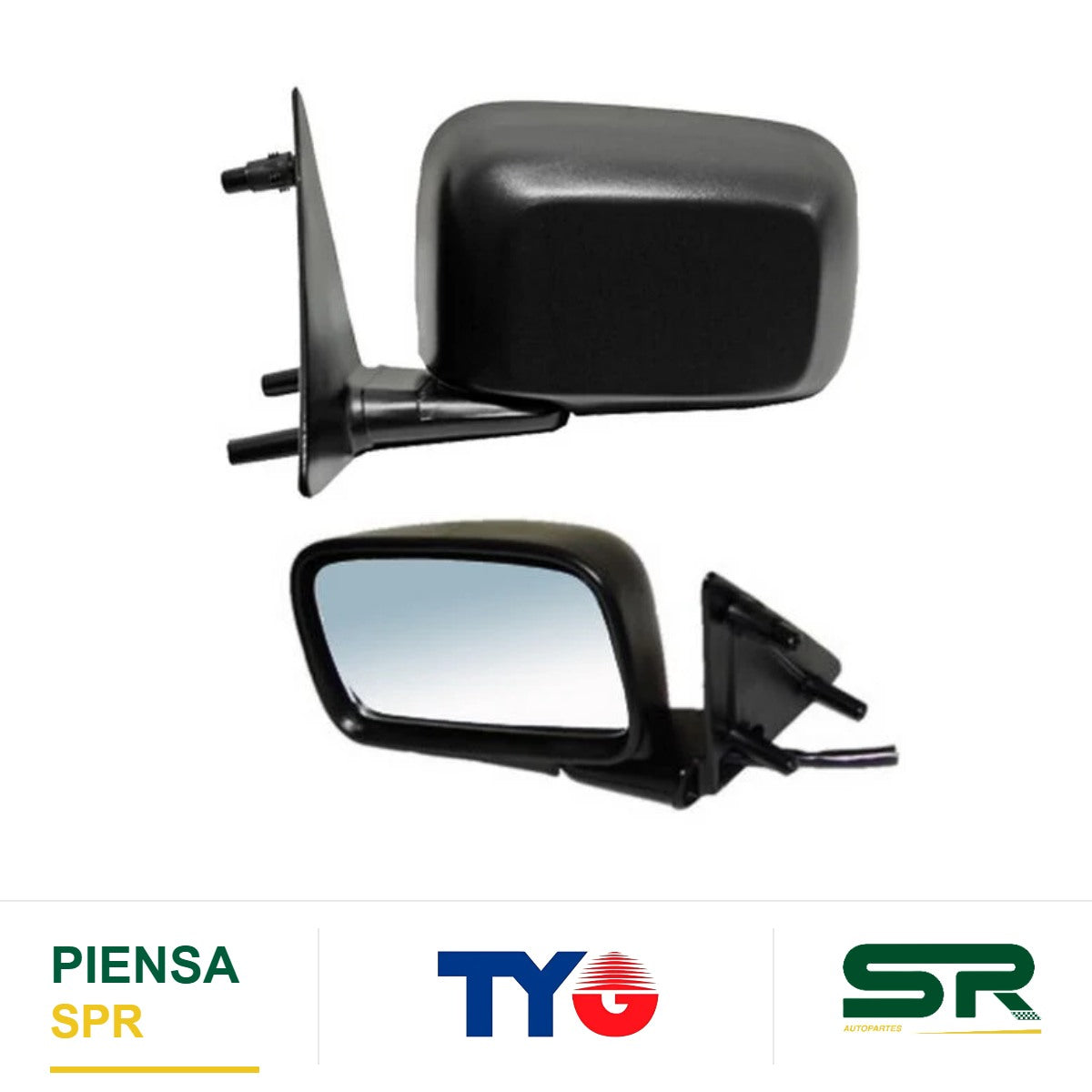 ESPEJO IZQUIERDO CON CONT MANUAL 892 28904 730 VOLKSWAGEN GOLF / JETTA 1987-1992 TYG