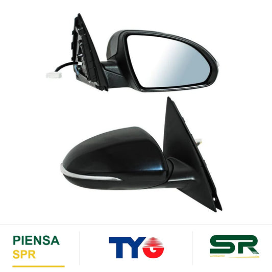 ESPEJO DERECHO ELÉCTRICO 6 PINES CON DESEMPAÑANTE PARA PINTAR KIA OPTIMA CDIRECC 6 2 2016-2018 TYG