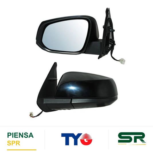 ESPEJO IZQUIERDO 5 PINES CON DESEMPAÑANTE PARA PINTAR ELÉCTRICO TOYOTA TACOMA 2016-2023 TYG