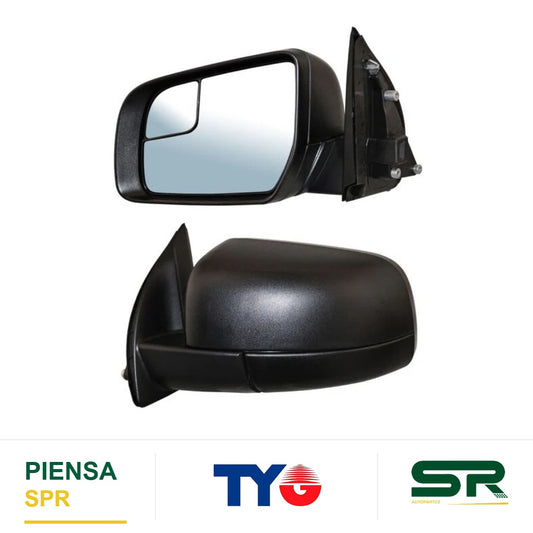 ESPEJO IZQUIERDO MANUAL FORD RANGER 2017-2021 POROSO C / PUNTO CIEGO TYG