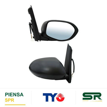 ESPEJO DERECHO ELÉCTRICO POROSO 3 PINES CCC2.7.04 HONDA ODYSSEY 2014-2017 TYG