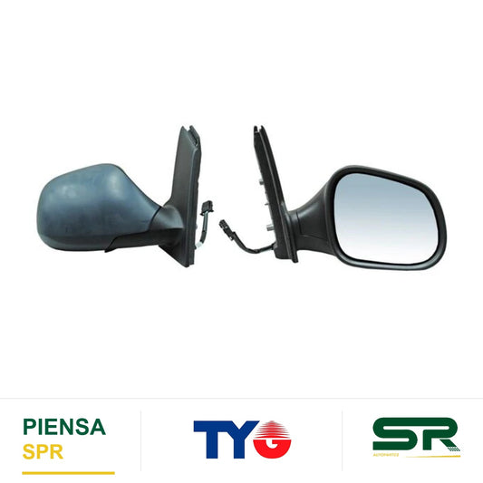 ESPEJO DERECHO CON DESEMPAÑANTE PARA PINTAR ELÉCTRICO SEAT ALTEA 2008-2014 TYG