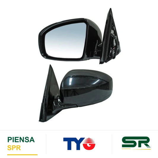ESPEJO IZQUIERDO ELÉCTRICO 3 PINES PARA PINTAR NISSAN PATHFINDER 2013-2016 TYG