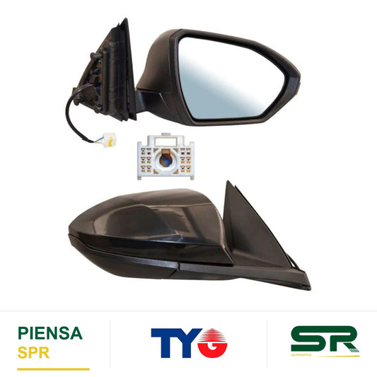 ESPEJO DERECHO 3 PINES PARA PINTAR ELÉCTRICO HYUNDAI TUCSON 2022-2023 TYG