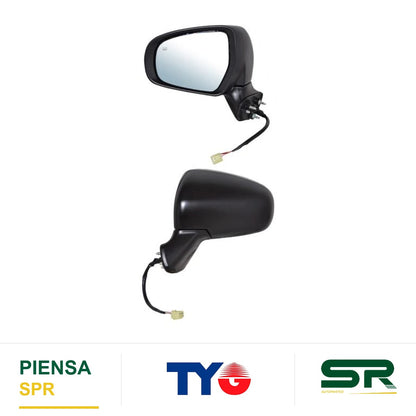 ESPEJO IZQUIERDO ELÉCTRICO PARA PINTAR CON DESEMPAÑANTE 5 PINES CCC3 SUZUKI SCROSS 2013-2020 TYG