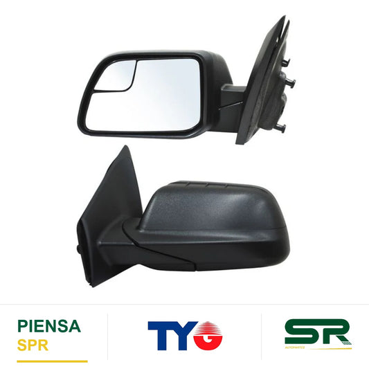 ESPEJO IZQUIERDO ELÉCTRICO TEXTURIZADO CON SENSOR DE PUNTO CIEGO FORD EDGE 5 2011-2014 TYG