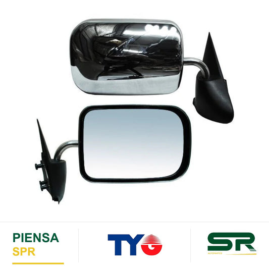 ESPEJO DERECHO CROMADO DODGE PICKUP / RAM 1994-1997 S / CONT TYG