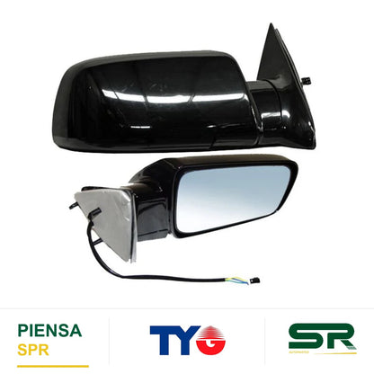 ESPEJO DERECHO ELÉCTRICO NEGRO 4 PINES 28905 650.04 730 CHEVROLET SUBURBAN/ SILVERADO 1992-1998 TYG