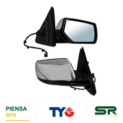 ESPEJO DERECHO ELÉCTRICO CON DESEMPAÑANTE CROM 5 PINES DDD CHEVROLET TAHOE / YUKON 2015-2020 TYG