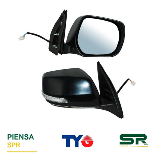 ESPEJO DERECHO 5 PINES CON DIRECCIONAL PARA PINTAR ELÉCTRICO TOYOTA LAND CRUSIER 2016-2019 CCC3 TYG