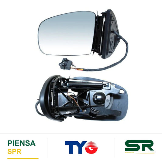 ESPEJO IZQUIERDO CON DESEMPAÑANTE ELÉCTRICO AS MERCEDES BENZ CL E M 2002-2005 C / MEM S / CUB 11P TYG
