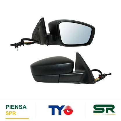 ESPEJO DERECHO CON CONT POROSO VOLKSWAGEN JETTA BICENTENARIO 2011-2018 TYG
