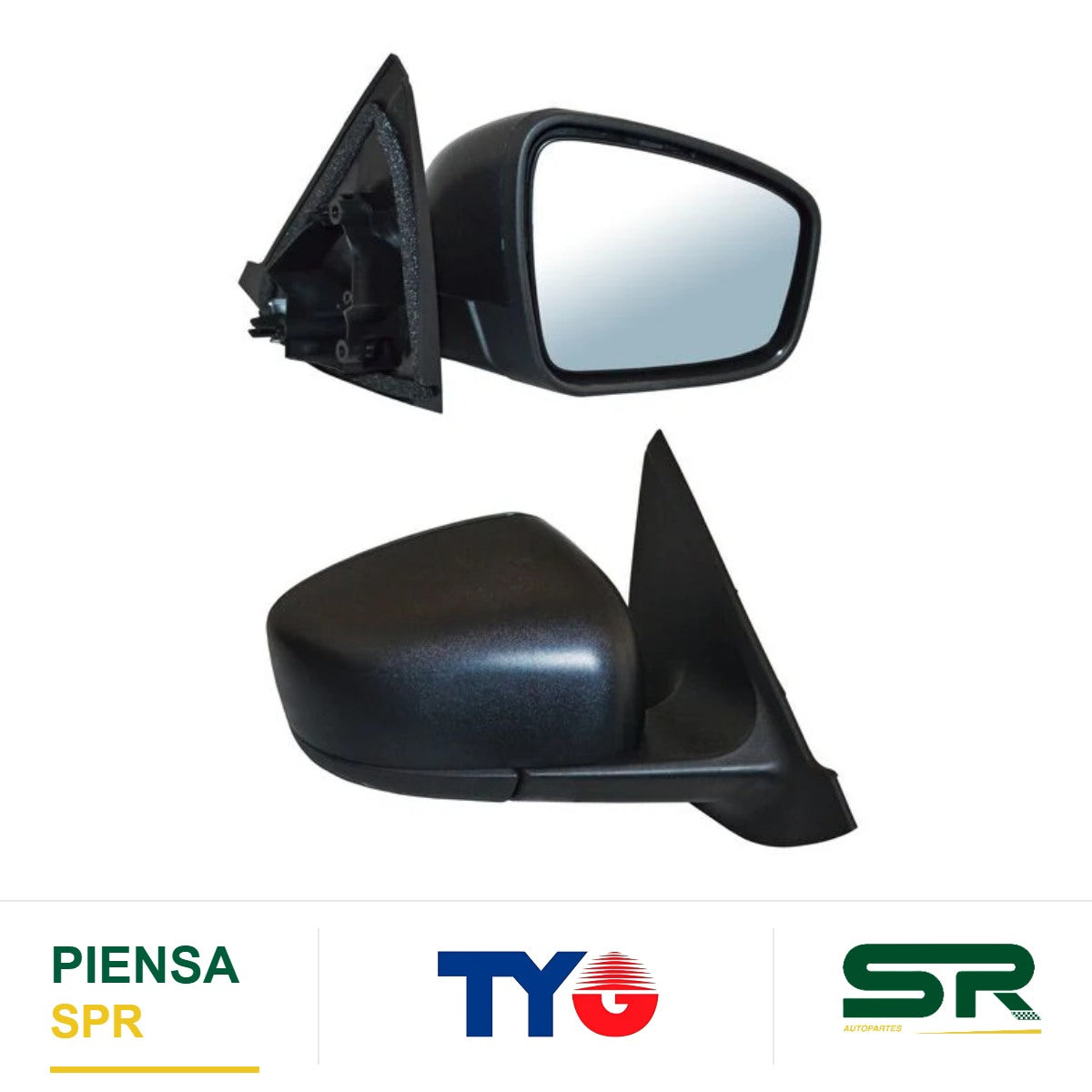 ESPEJO DERECHO MANUAL POROSO RENAULT KWID 2019-2024 TYG