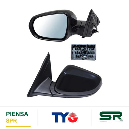 ESPEJO IZQUIERDO ELÉCTRICO PARA PINTAR CON DESEMPAÑANTE CHEVROLET TRAX 2024-2025 TYG