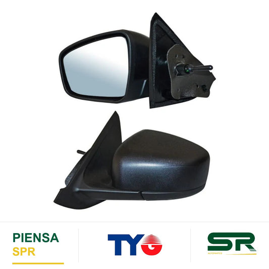 ESPEJO IZQUIERDO MANUAL RENAULT KWID 2019-2024 C / CONT POROSO TYG