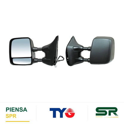 ESPEJO IZQUIERDO ELÉCTRICO 5 PINES CON DESEMPAÑANTE TEXTURIZADO NISSAN ARMADA / NISSAN TITAN TELESCOPICO 6 2004-2015 TYG