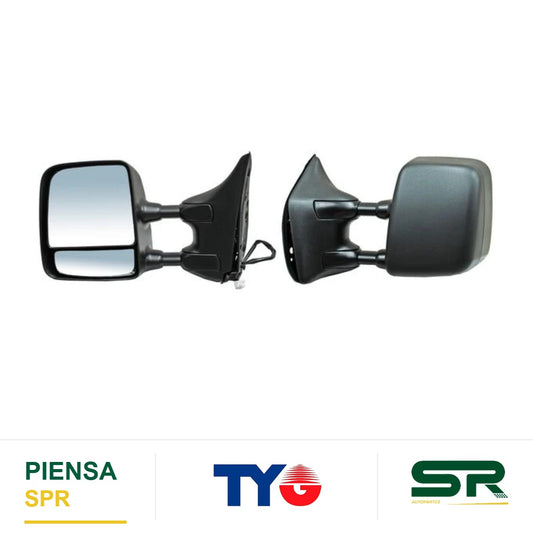 ESPEJO IZQUIERDO ELÉCTRICO 5 PINES CON DESEMPAÑANTE TEXTURIZADO NISSAN ARMADA / NISSAN TITAN TELESCOPICO 6 2004-2015 TYG