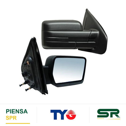 ESPEJO DERECHO 4 PINES ELÉCTRICO FORD PICKUP 2009-2014 TYG
