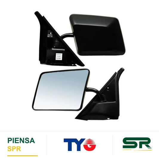 ESPEJO IZQUIERDO NEGRO CHEVROLET S10 1982-1994 S / CONT ODC060 TYG
