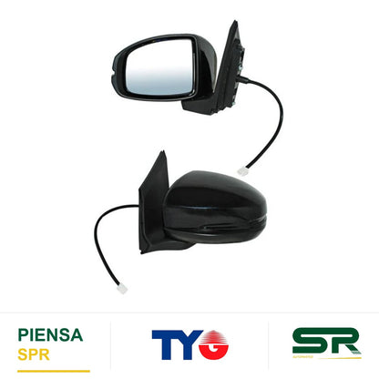 ESPEJO IZQUIERDO ELÉCTRICO PARA PINTAR 3 PINES 28712 HONDA CITY 2014-2020 TYG