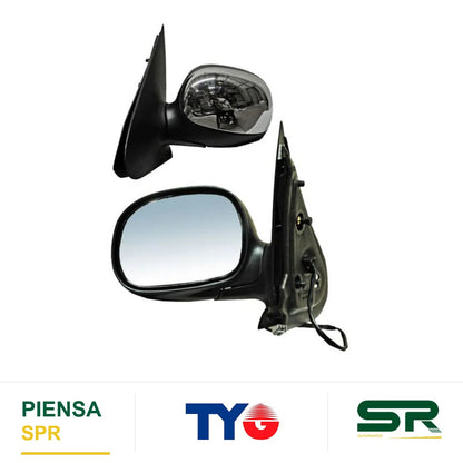 ESPEJO IZQUIERDO ELÉCTRICO CROM EDDIE BAUER 4X4/ XLT 3 PINES FORD EXPEDITION 1997-2002 TYG
