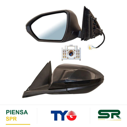 ESPEJO IZQUIERDO 3 PINES PARA PINTAR ELÉCTRICO HYUNDAI TUCSON 2022-2023 TYG