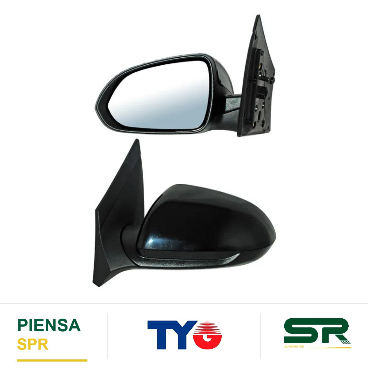 ESPEJO IZQUIERDO ELÉCTRICO 3 PINES 892 SUC1MAY04 HYUNDAI ACCENT 2018-2022 TYG