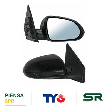 ESPEJO DERECHO ELÉCTRICO PARA PINTAR CON DESEMPAÑANTE 5 PINES 1080.06 KIA RIO 2018-2023 TYG