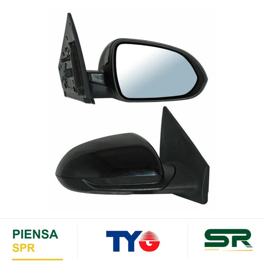 ESPEJO DERECHO 5 PINES CON DESEMPAÑANTE PARA PINTAR ELÉCTRICO KIA RIO 2018-2023 ODC060 TYG