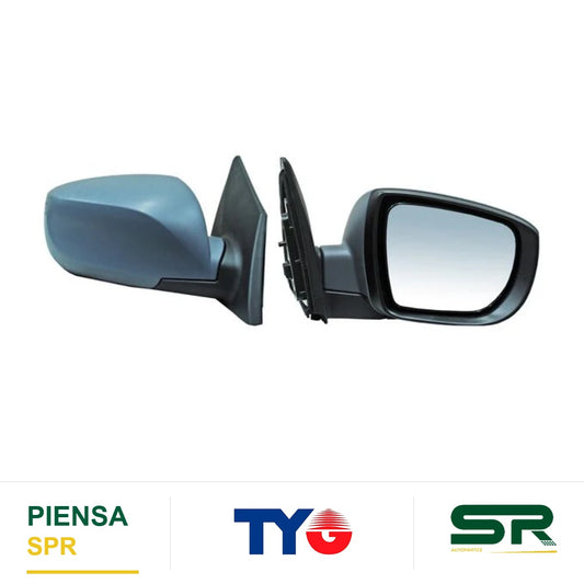 ESPEJO DERECHO 5 PINES CON DESEMPAÑANTE PARA PINTAR ELÉCTRICO HYUNDAI IX35 GLS 2014-2015 TYG