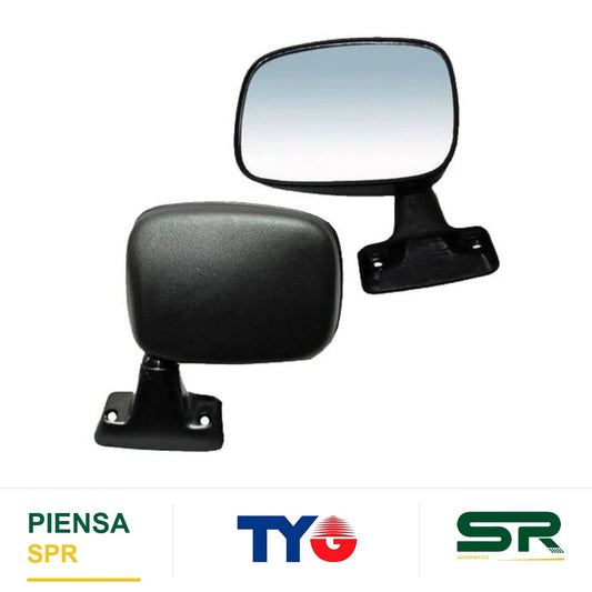 ESPEJO IZQUIERDO NEGRO TOYOTA PICKUP 1979-1983 S / CONT TYG