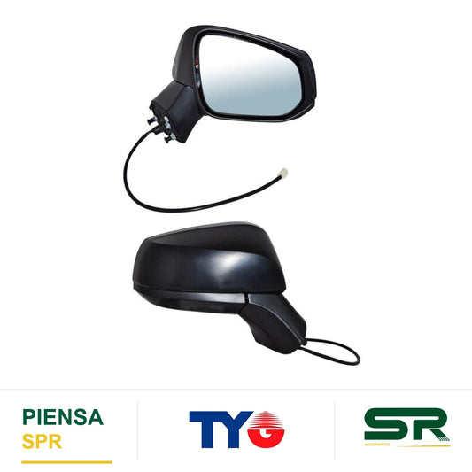 ESPEJO DERECHO 3 PINES PARA PINTAR ELÉCTRICO TOYOTA RAV4 2019-2025 S / DESEMP TYG