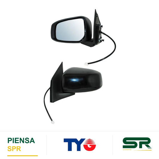 ESPEJO IZQUIERDO 3 PINES PARA PINTAR ELÉCTRICO DODGE ATTITUDE 2015-2024 / MIRAGE G4 2019-2024 / 5P 2015-2019 28906 TYG