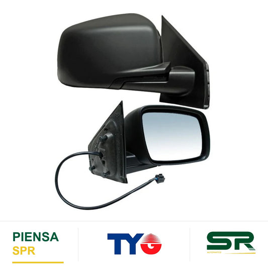 ESPEJO DERECHO 5 PINES CON DESEMPAÑANTE ELÉCTRICO DODGE JOURNEY 2009-2020 POROSO TYG