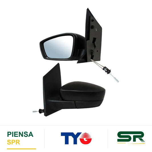ESPEJO IZQUIERDO VOLKSWAGEN CROSSFOX 2011-2015 C / CONT MAN POROSO 2. TYG