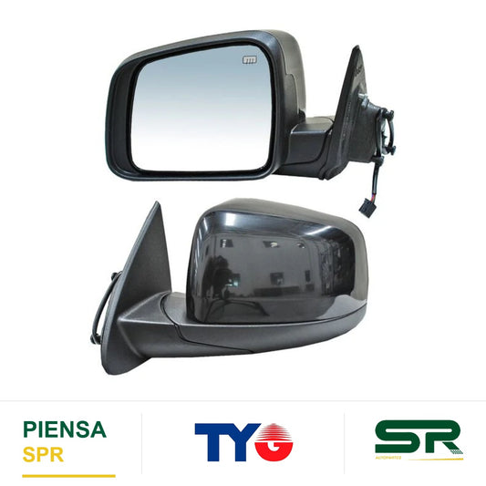 ESPEJO IZQUIERDO 5 PINES CON DESEMPAÑANTE PARA PINTAR ELÉCTRICO DODGE DURANGO 2011-2020 ODC030 TYG